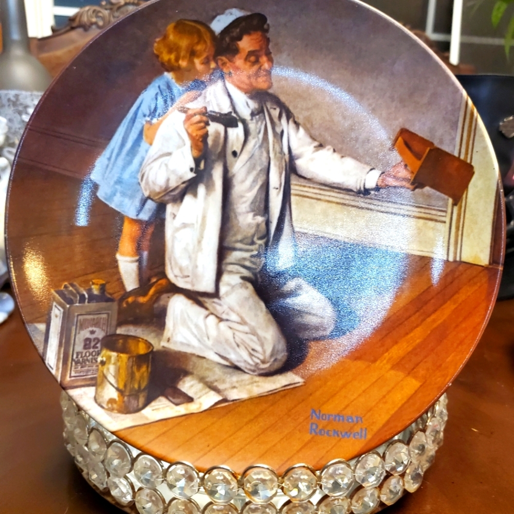 NORMAN ROCKWELL COLLECTER PLATE